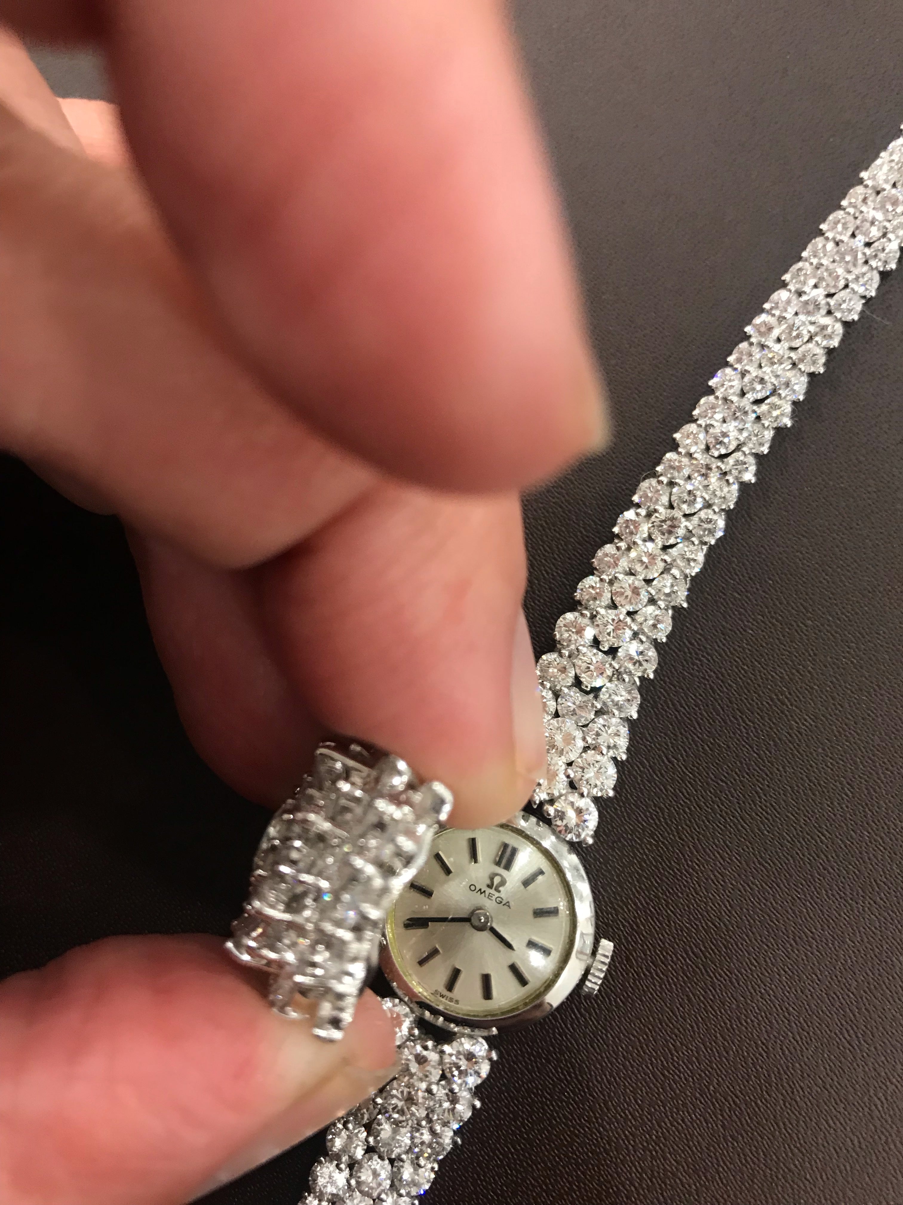 Diamond bracelet deals watch