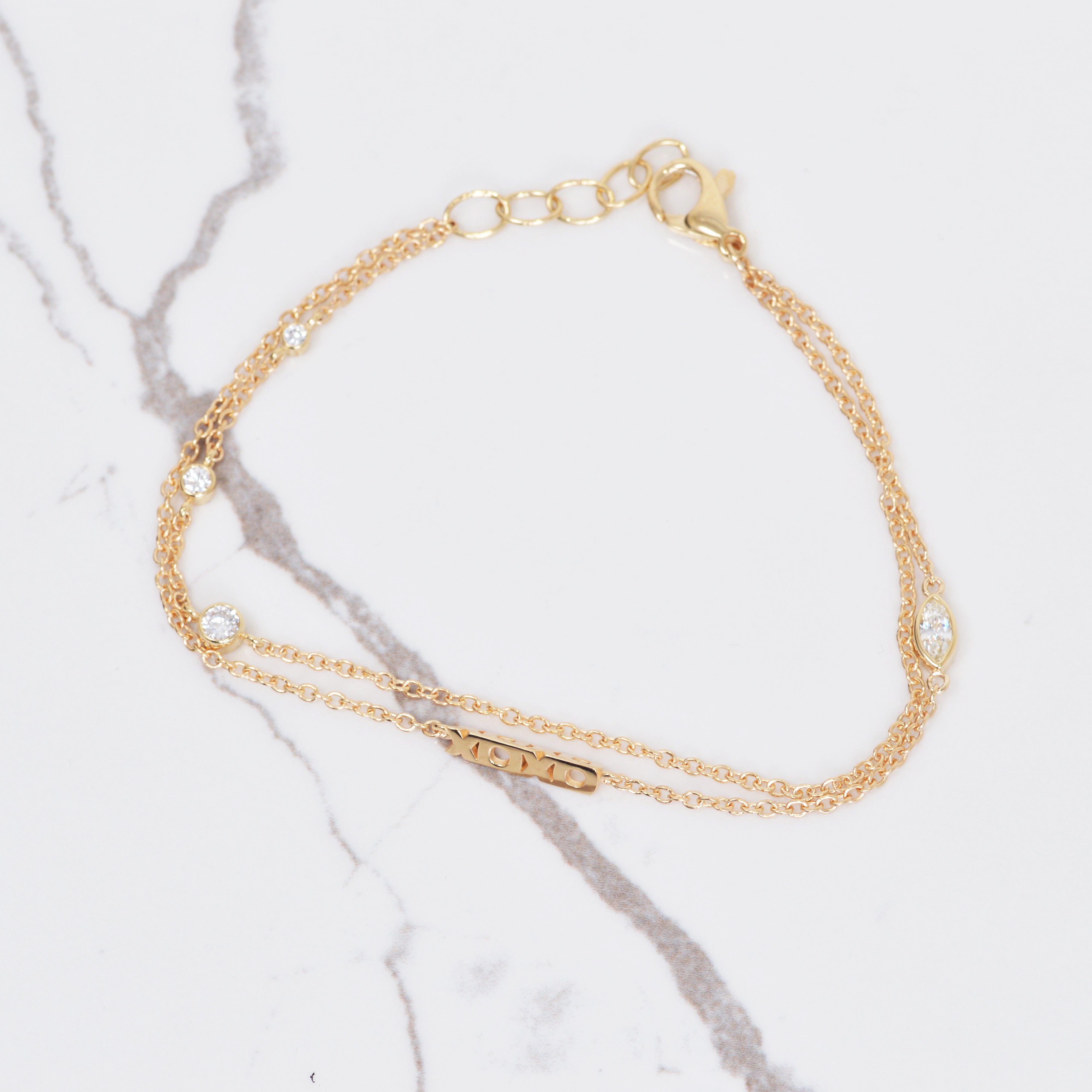 XOXO Diamond Bracelet – Louis XV Jewelers