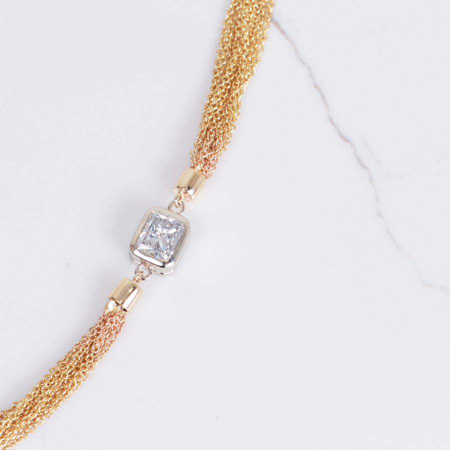 Radiant Diamond Necklace
