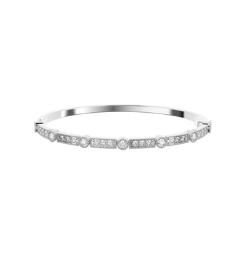 Diamond Bangle Bracelet