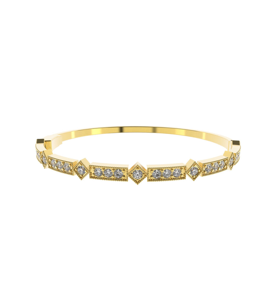 Diamond Bangle Bracelet