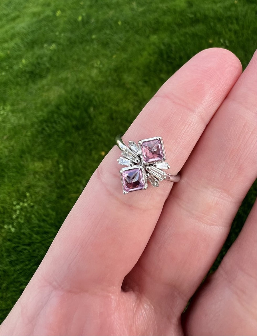 Pyramids in Pink Ring