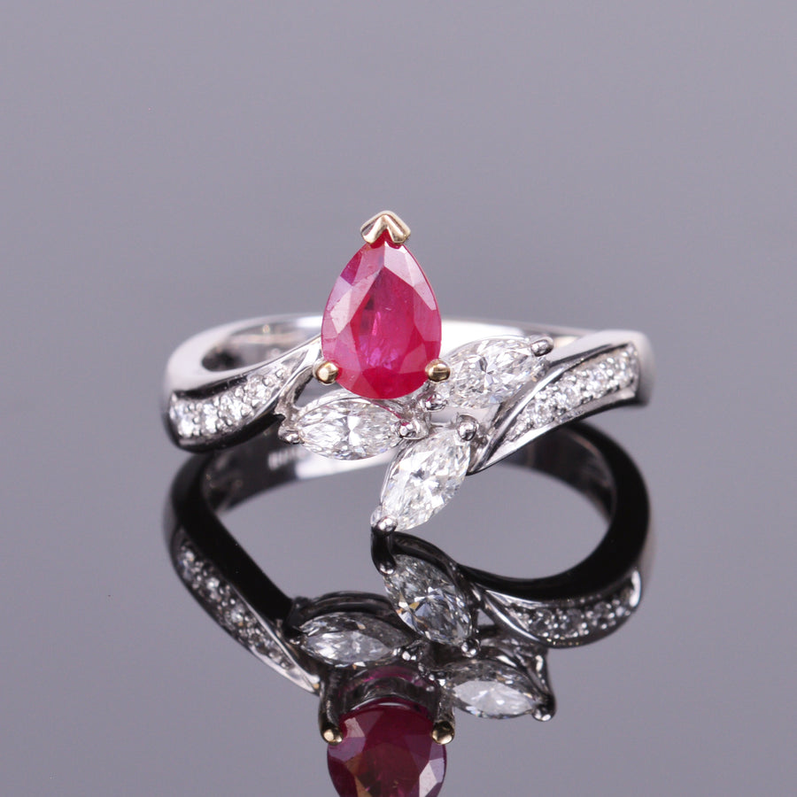 Ruby and Diamond Ring (Estate)