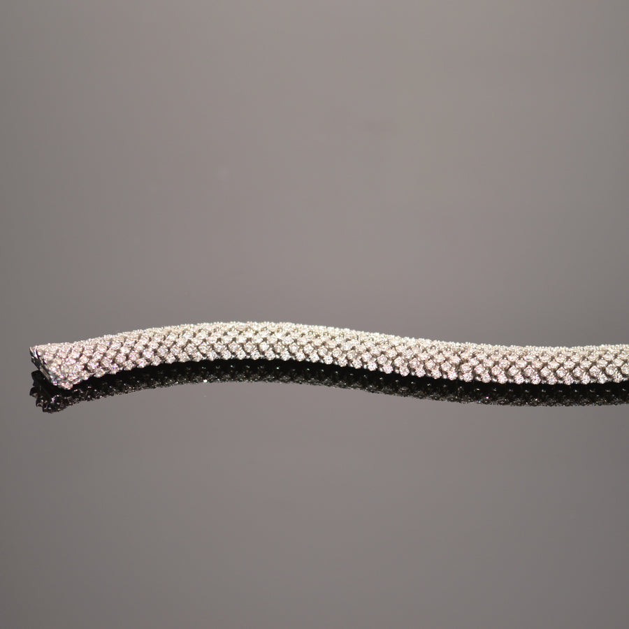 LXV Decadent 20 carat Diamond Bracelet