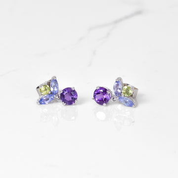 Lily Lavendar Earrings