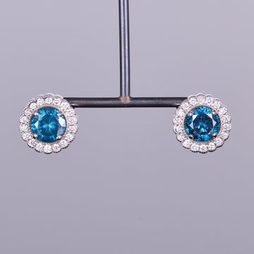 Diamante Azul Earrings