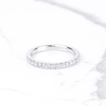 Diamond Eternity Band In White Gold